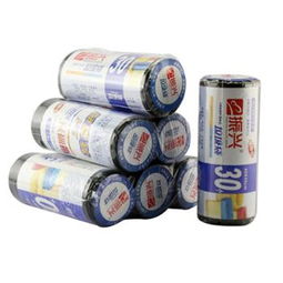 振興家居百貨生活日用品廚房收納塑料袋中號加厚垃圾袋黑色環保袋 bx114
